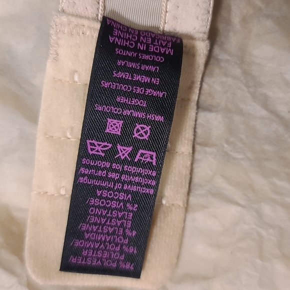 La Senza Embroidered Bra 32D & Flowy Shorts UK10 S - Picture 12 of 16